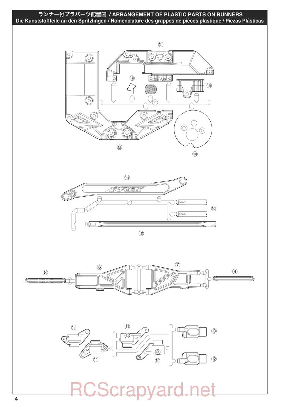 Kyosho - 30930T1 - EP Fazer KOBRA - Manual - Page 04