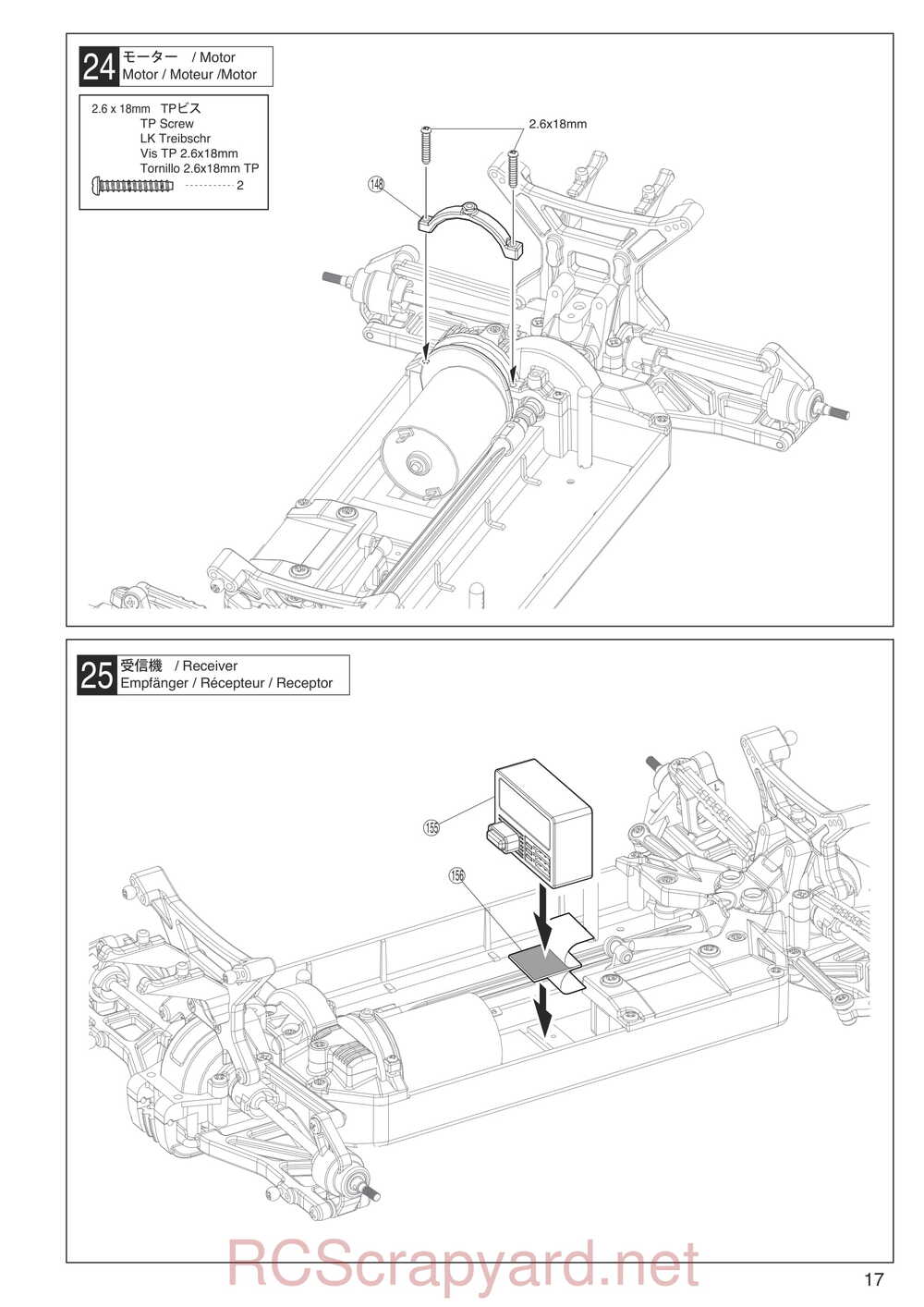 Kyosho - 30930T1 - EP Fazer KOBRA - Manual - Page 17