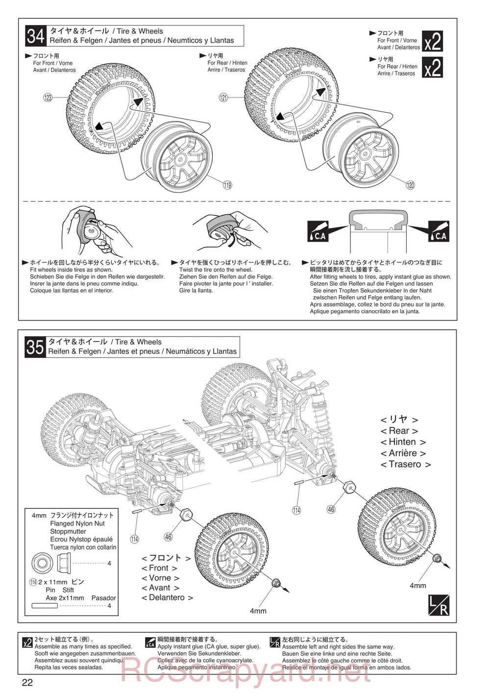 Kyosho - 30930T1 - EP Fazer KOBRA - Manual - Page 22
