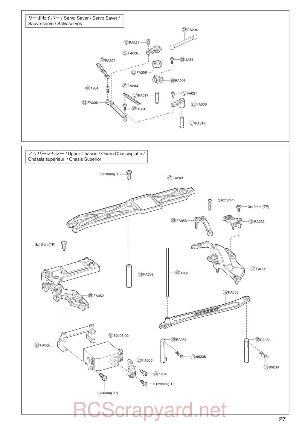 Kyosho - 30930T1 - EP Fazer KOBRA - Manual - Page 27