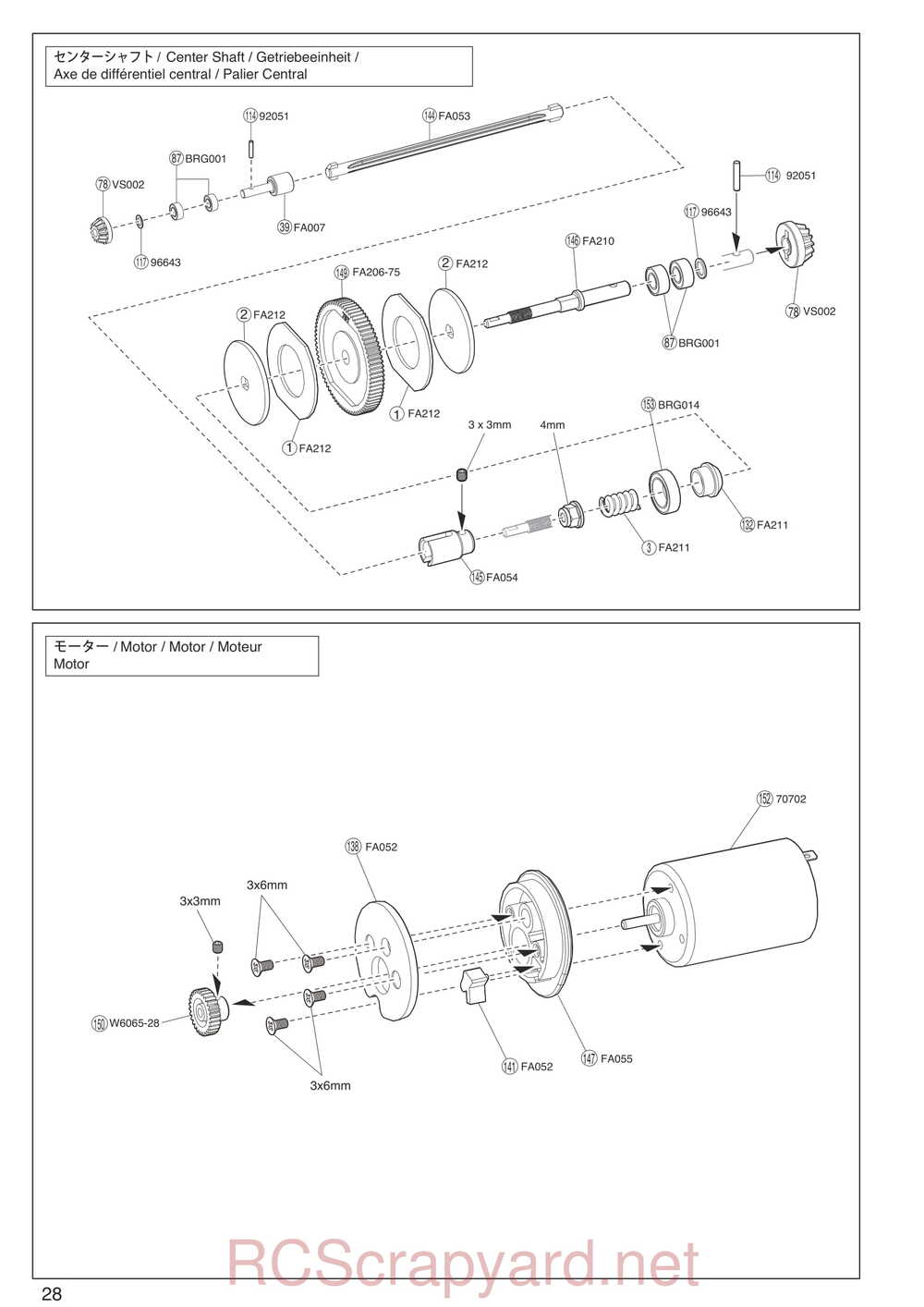 Kyosho - 30930T1 - EP Fazer KOBRA - Manual - Page 28