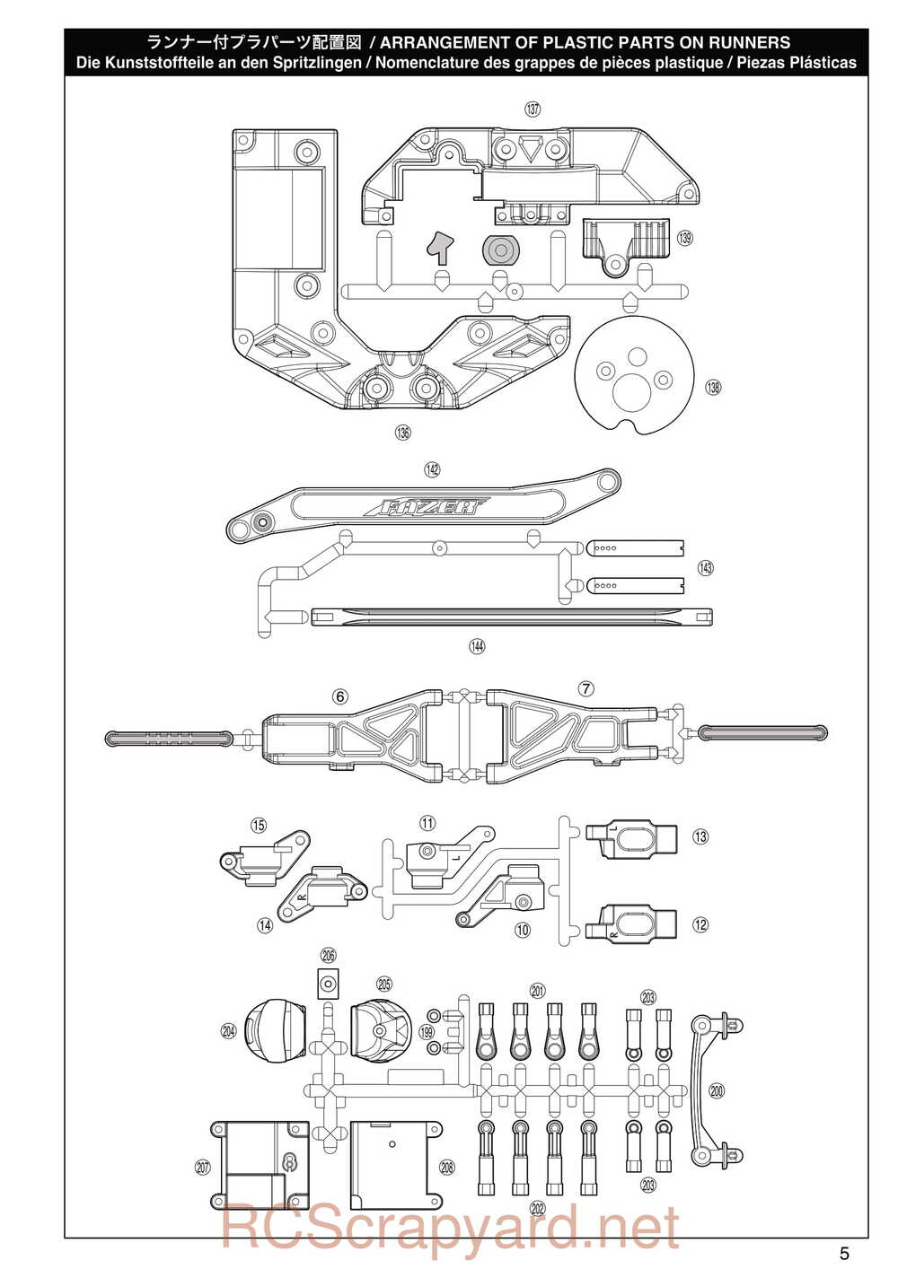 Kyosho - 30992 - EP Fazer Rage VE - Manual - Page 05