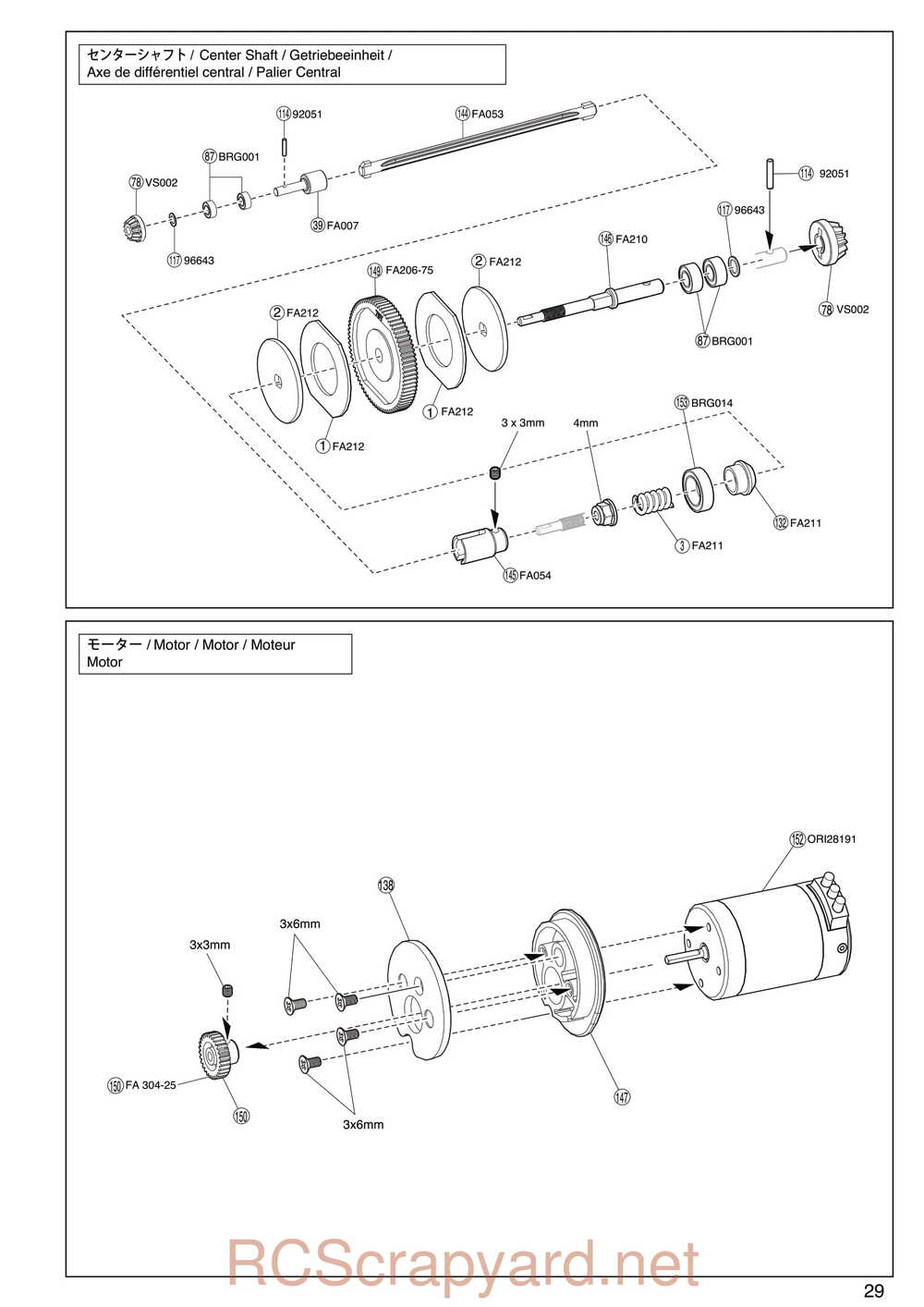 Kyosho - 30992 - EP Fazer Rage VE - Manual - Page 29