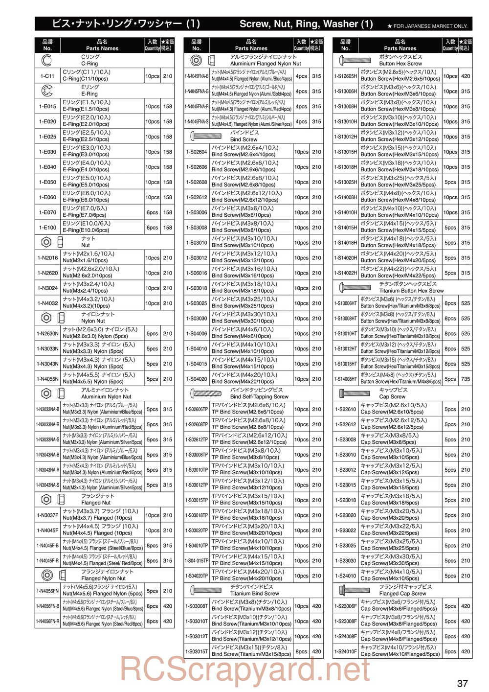 Kyosho - 30992 - EP Fazer Rage VE - Manual - Page 37