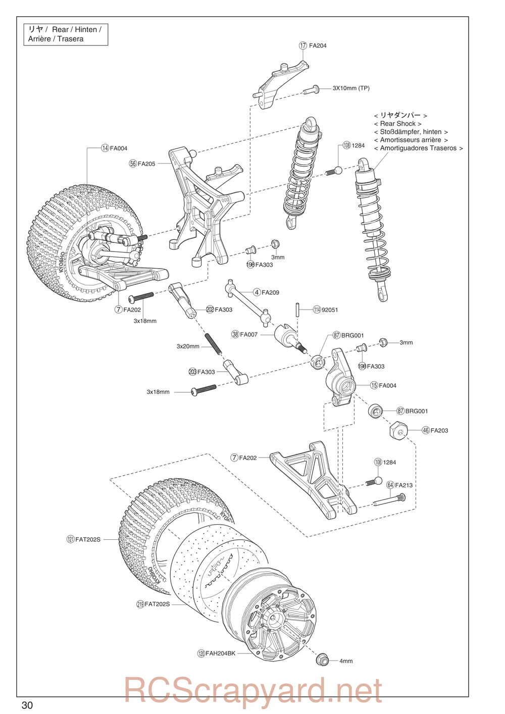 Kyosho - 30993 - Dirt-Hog - Manual - Page 30