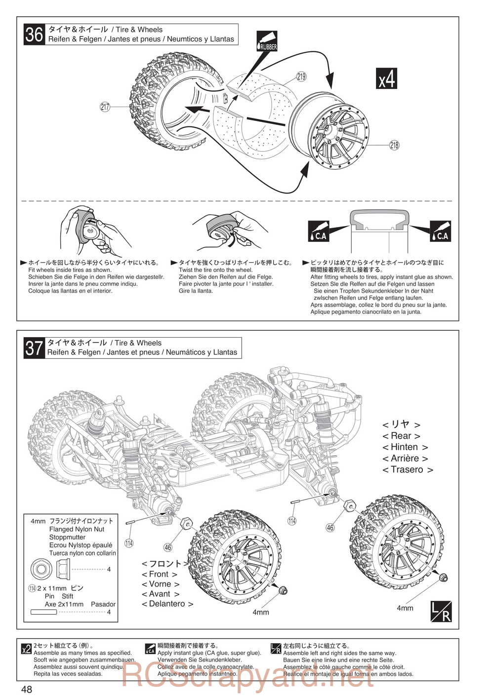 Kyosho - 30994 - MAD-BUG - Manual - Page 24