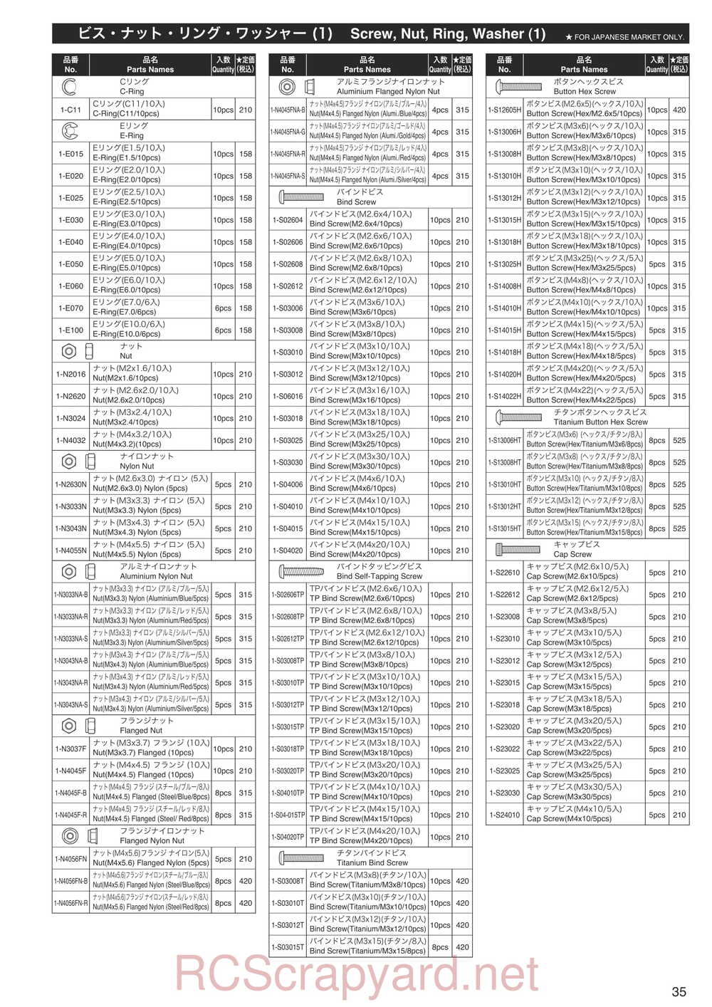 Kyosho - 31003 - SPADA-09L - Manual - Page 35