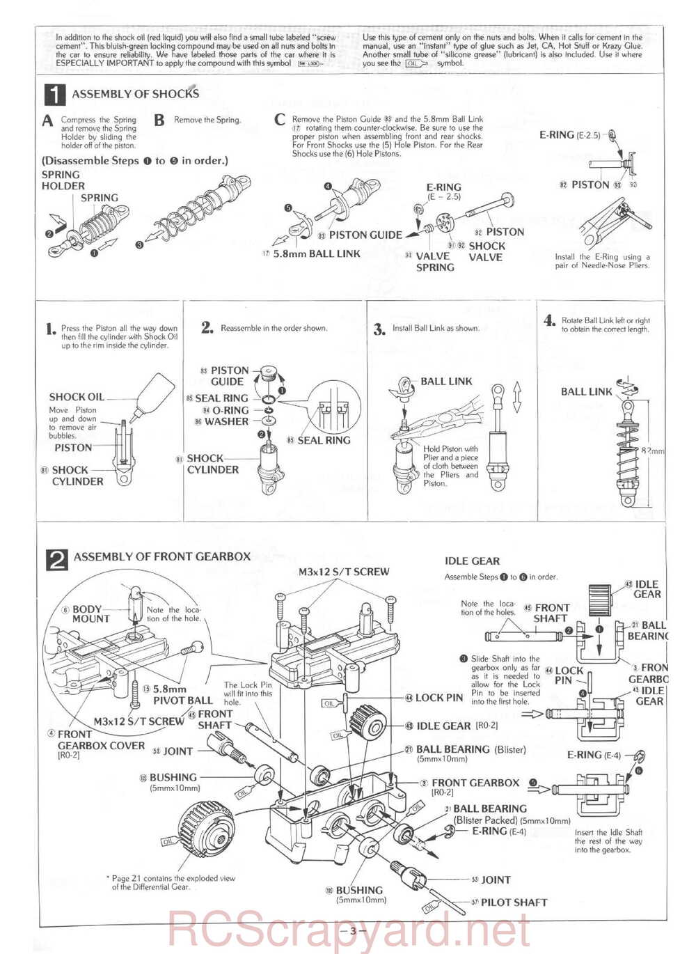 Kyosho - 3101 - Rocky - Manual - Page 03
