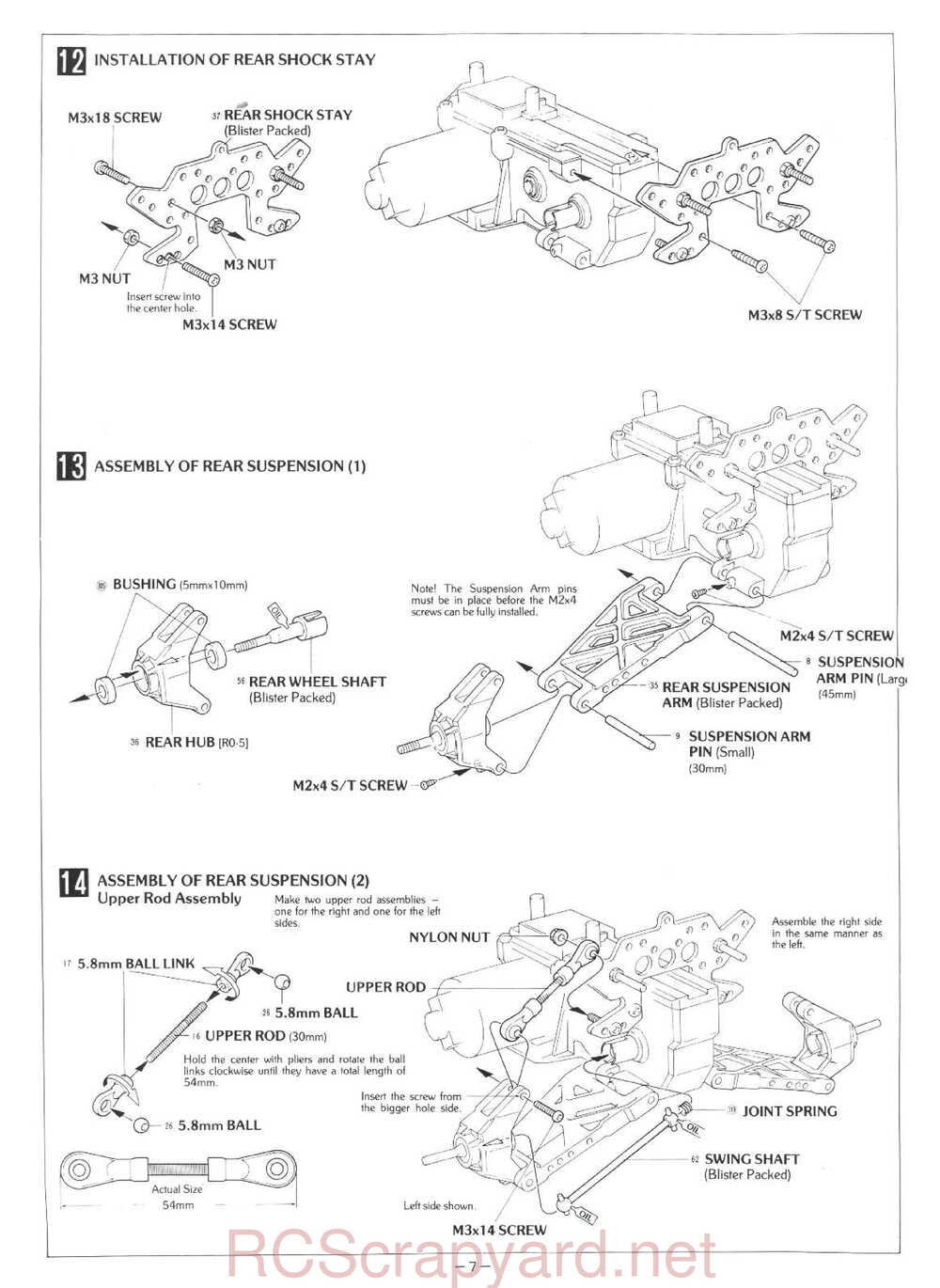 Kyosho - 3101 - Rocky - Manual - Page 07