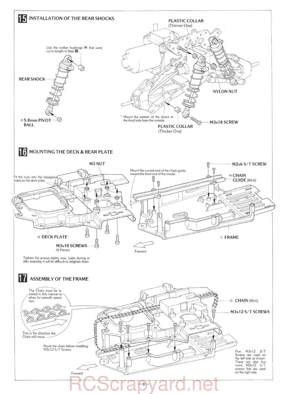 Kyosho - 3101 - Rocky - Manual - Page 08