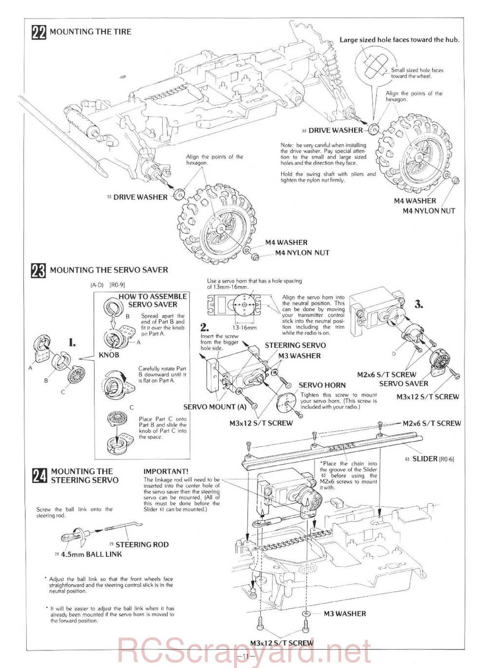 Kyosho - 3101 - Rocky - Manual - Page 11