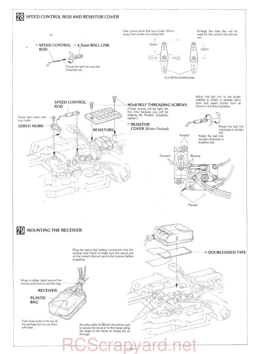 Kyosho - 3101 - Rocky - Manual - Page 13