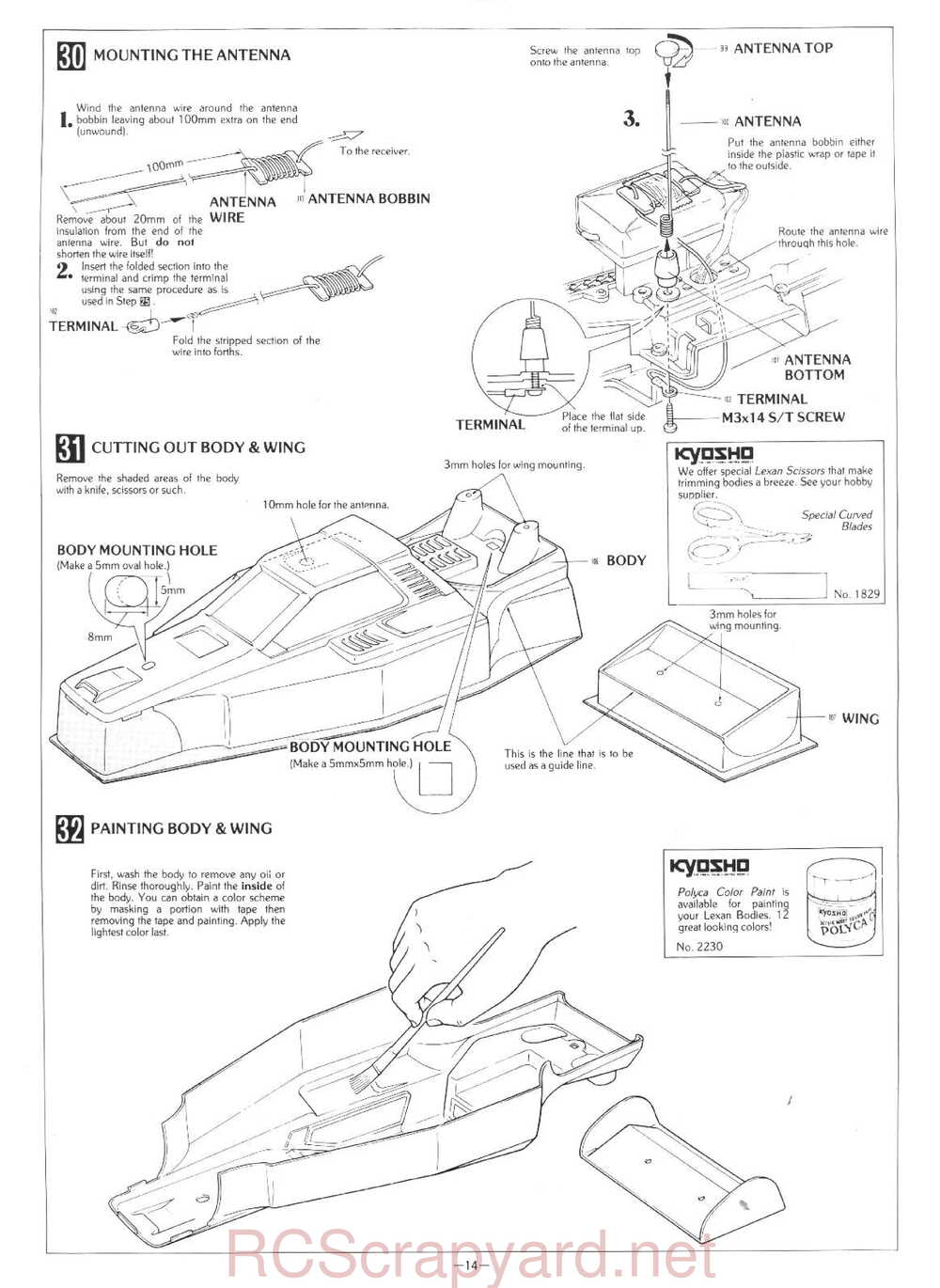 Kyosho - 3101 - Rocky - Manual - Page 14