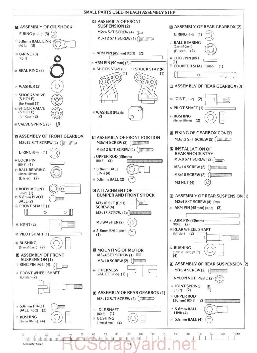 Kyosho - 3101 - Rocky - Manual - Page 23