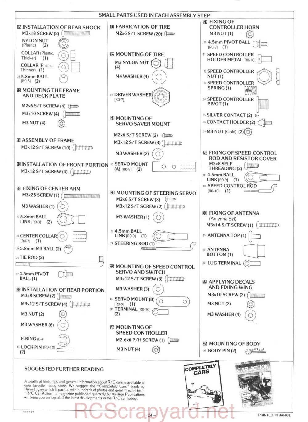 Kyosho - 3101 - Rocky - Manual - Page 24