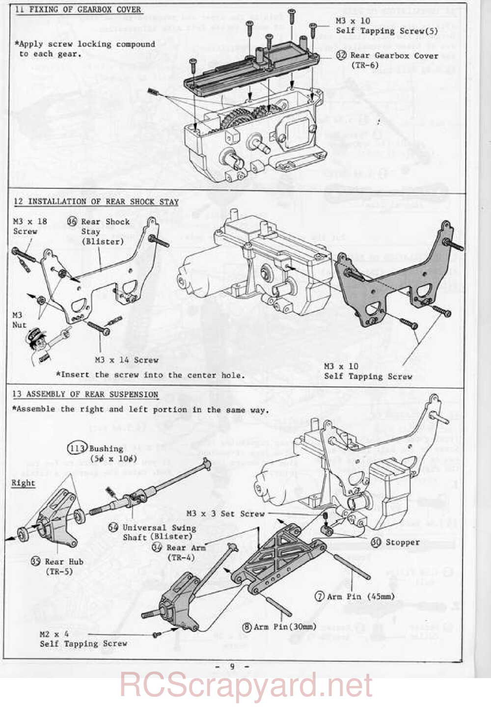 Kyosho - 3103 - Turbo-Rocky - Manual - Page 09