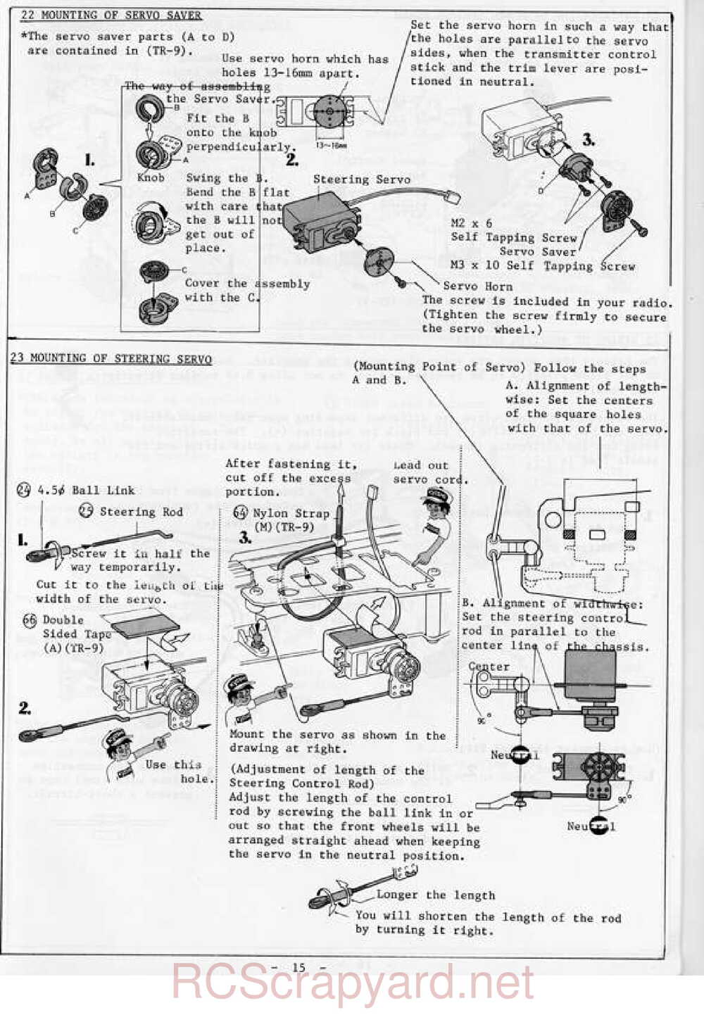 Kyosho - 3103 - Turbo-Rocky - Manual - Page 15