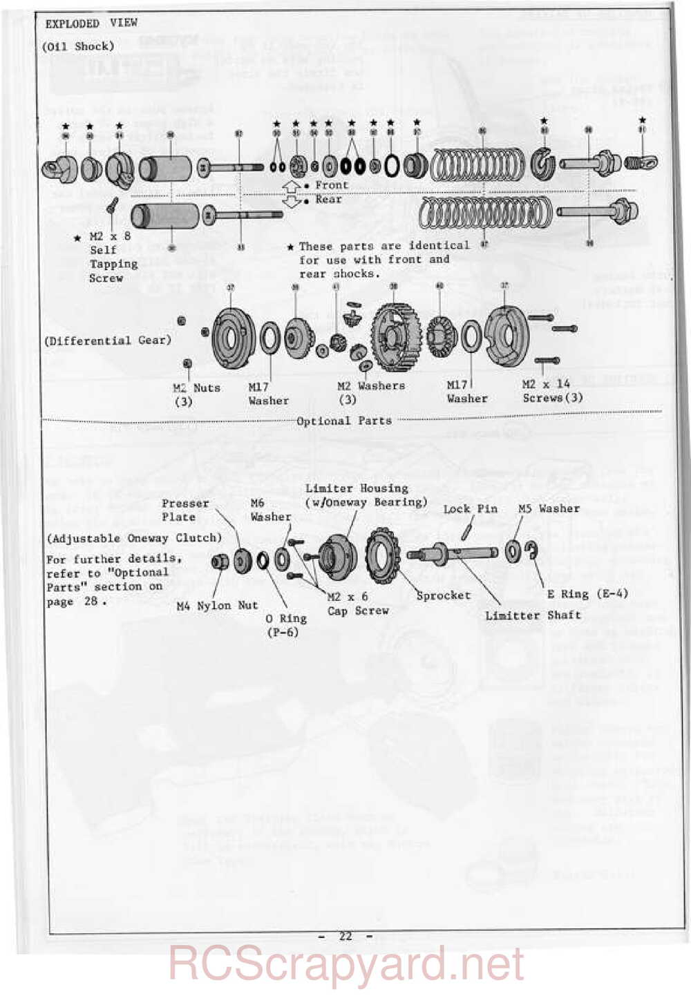 Kyosho - 3103 - Turbo-Rocky - Manual - Page 22