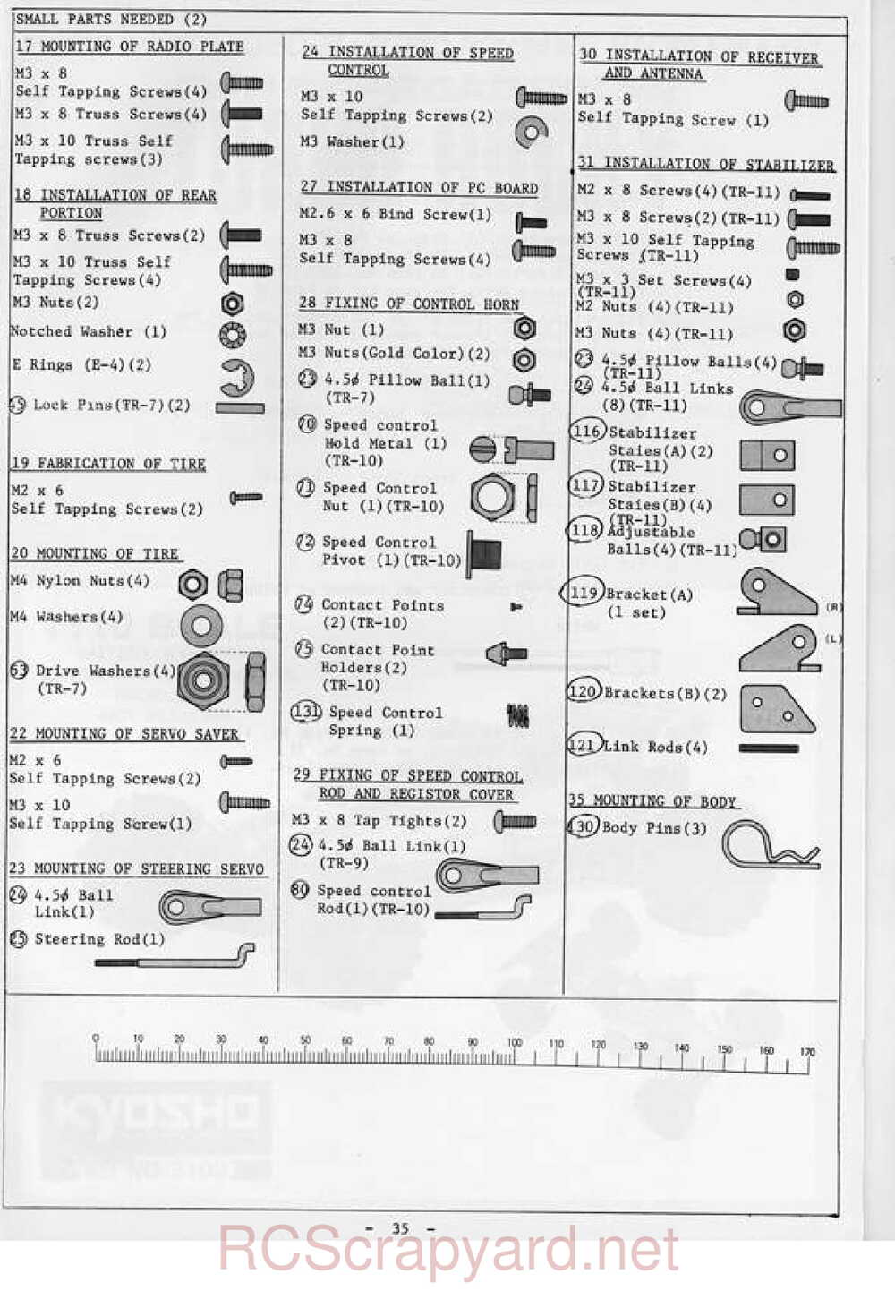 Kyosho - 3103 - Turbo-Rocky - Manual - Page 35