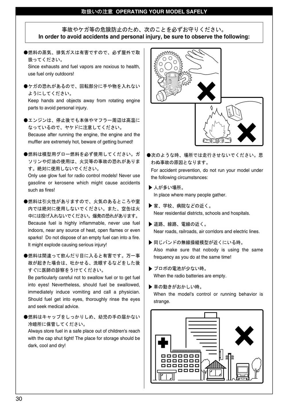 Kyosho - 31041 - Fantom Sports - Manual - Page 30