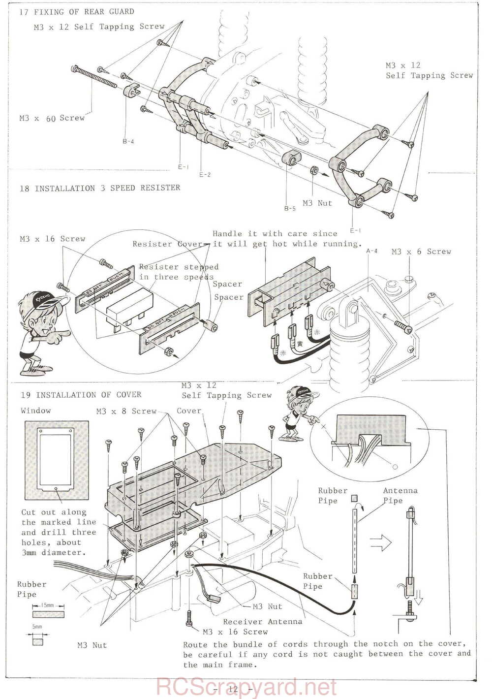 Kyosho - 3105 - Big-Brute - Manual - Page 12