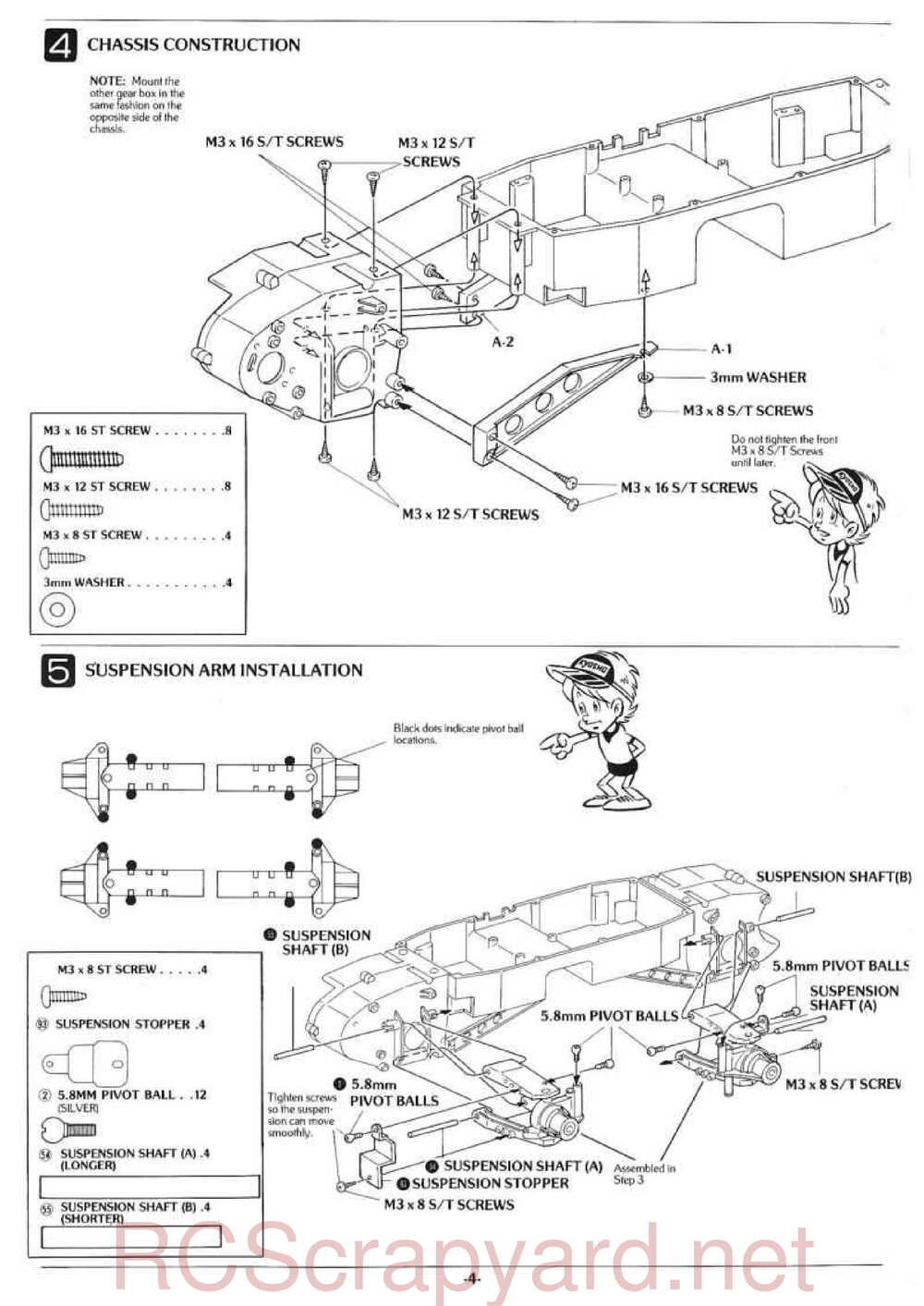 Kyosho - 3106 - Double-Dare - Manual - Page 04