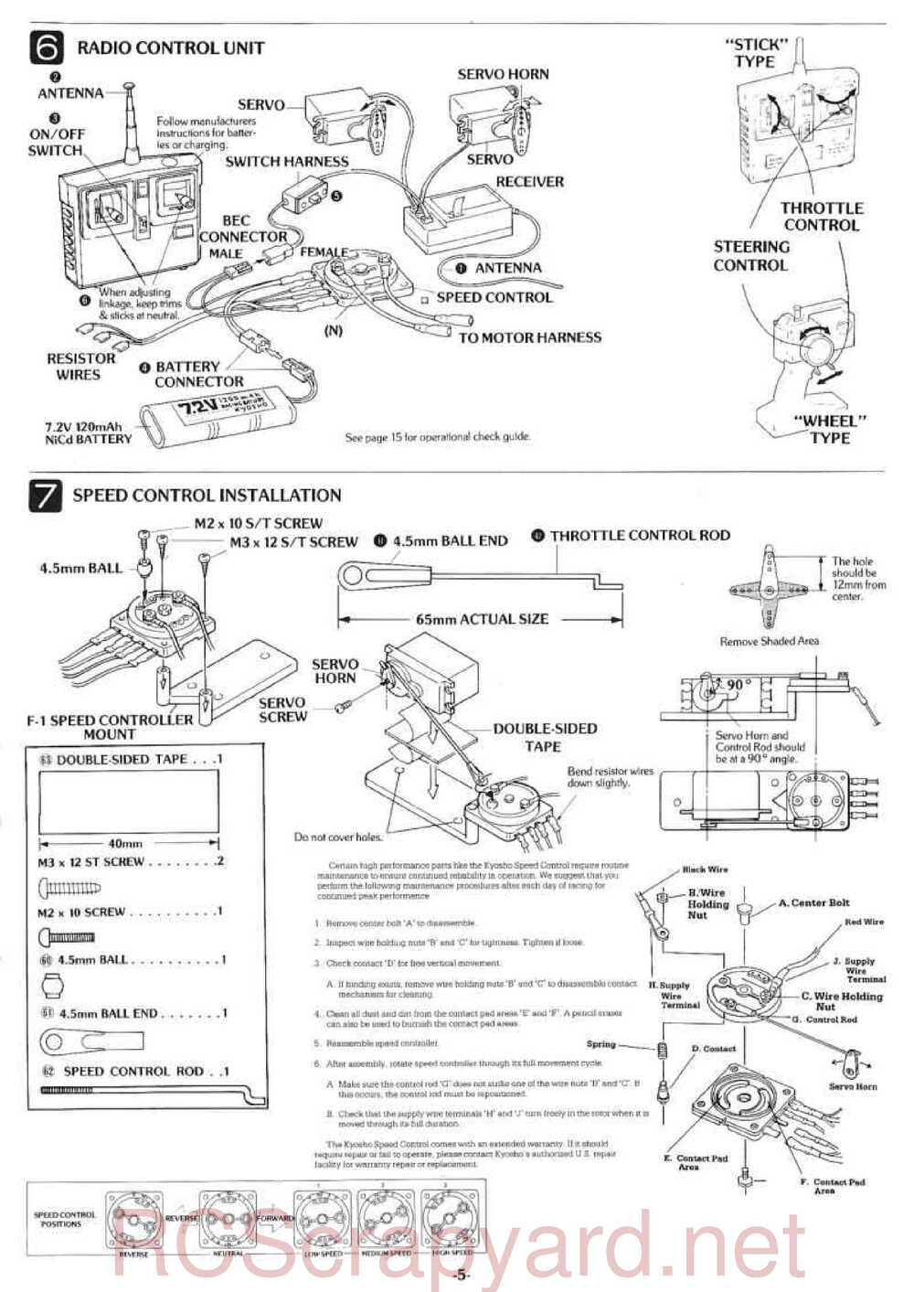 Kyosho - 3106 - Double-Dare - Manual - Page 05