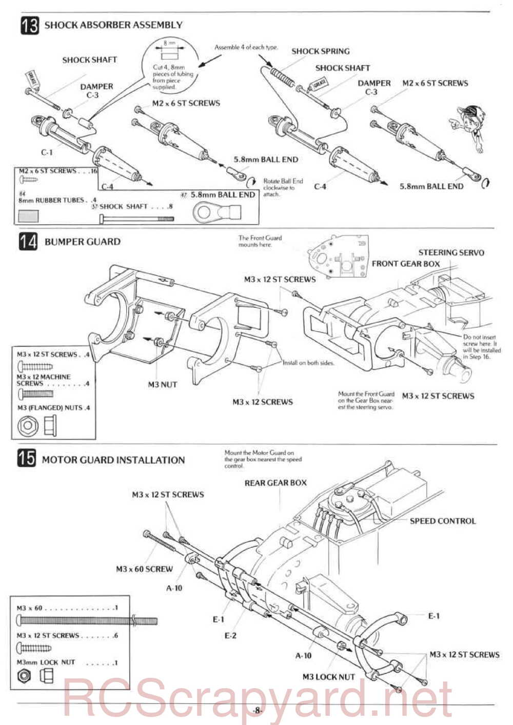 Kyosho - 3106 - Double-Dare - Manual - Page 08