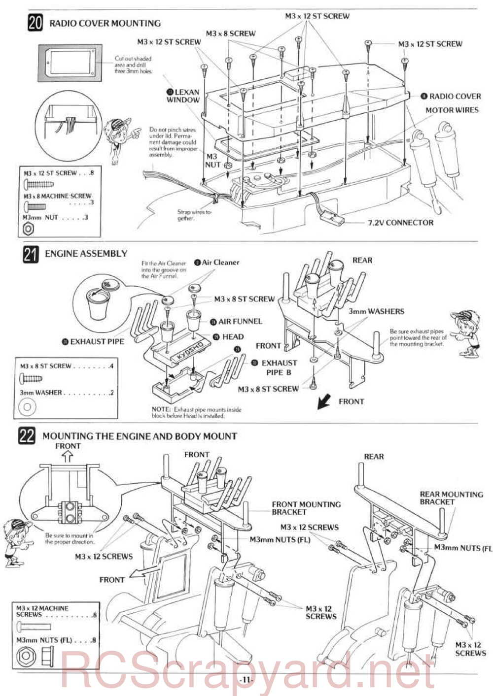 Kyosho - 3106 - Double-Dare - Manual - Page 11