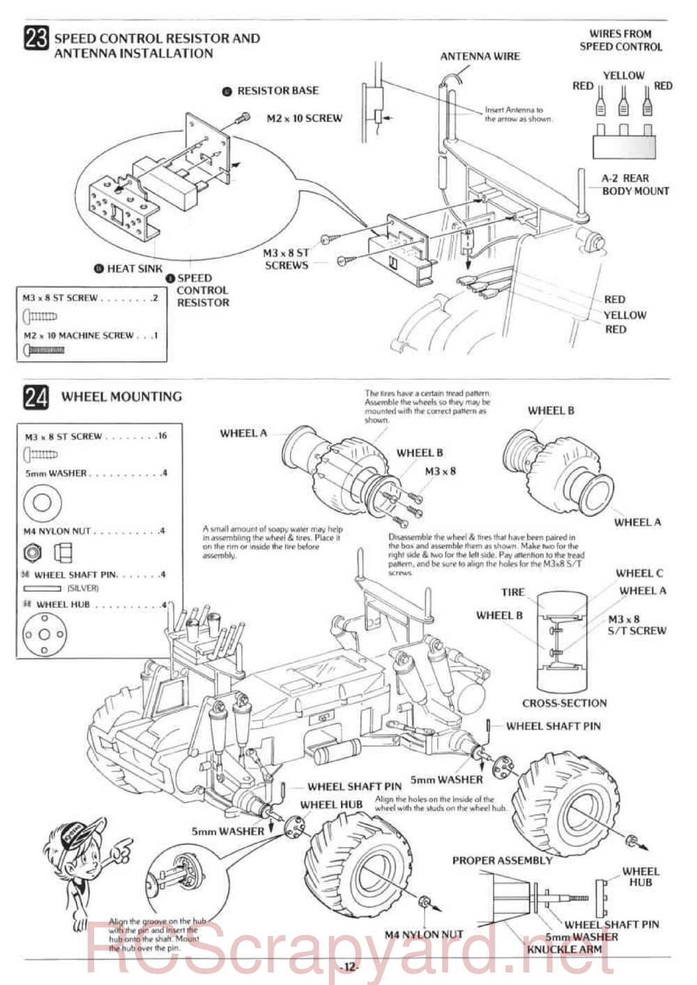 Kyosho - 3106 - Double-Dare - Manual - Page 12