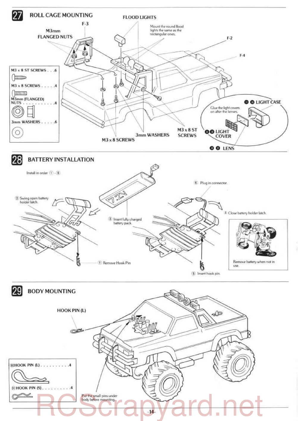 Kyosho - 3106 - Double-Dare - Manual - Page 14