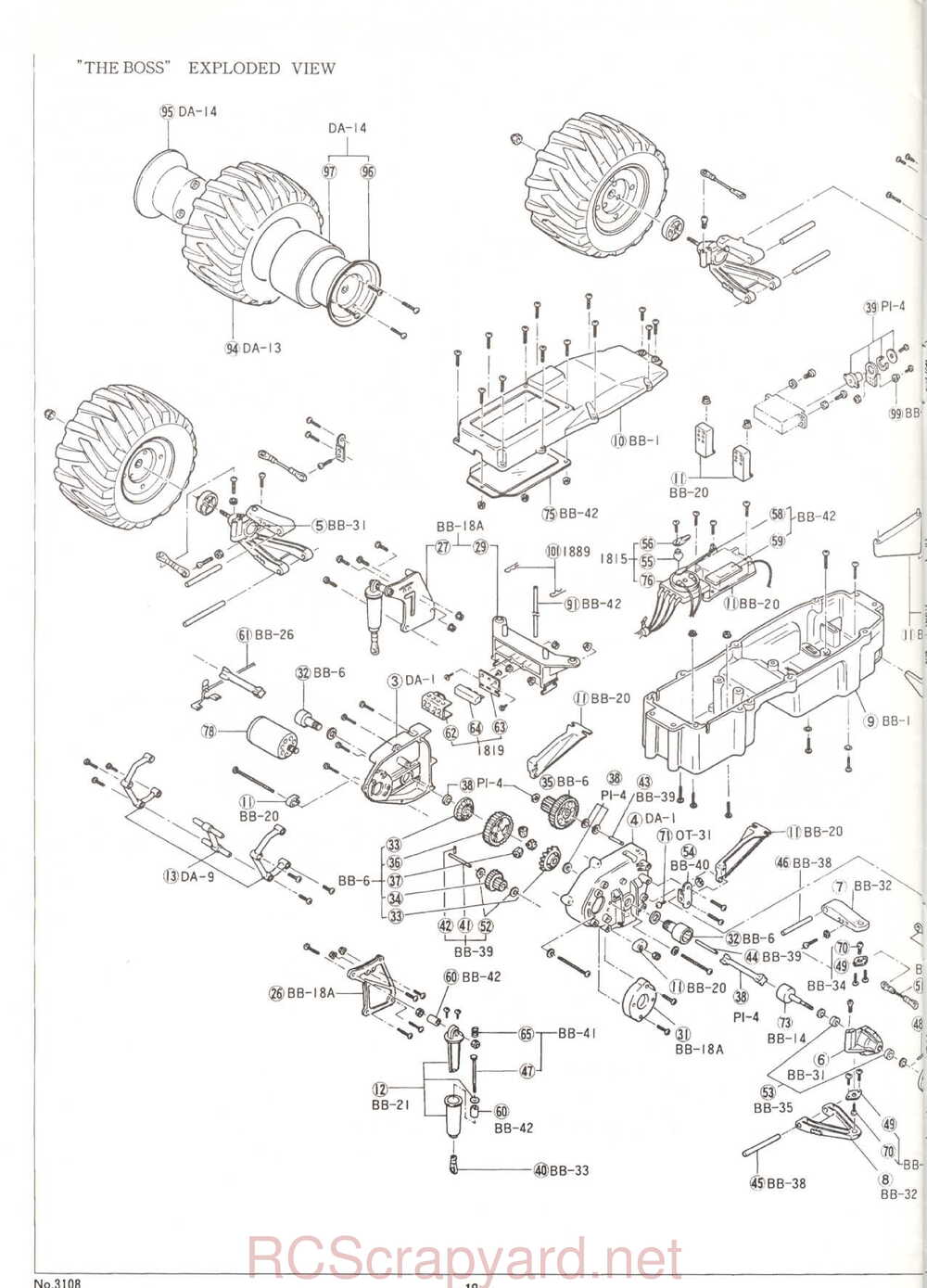 Kyosho - 3108 - The-Boss - Manual - Page 18