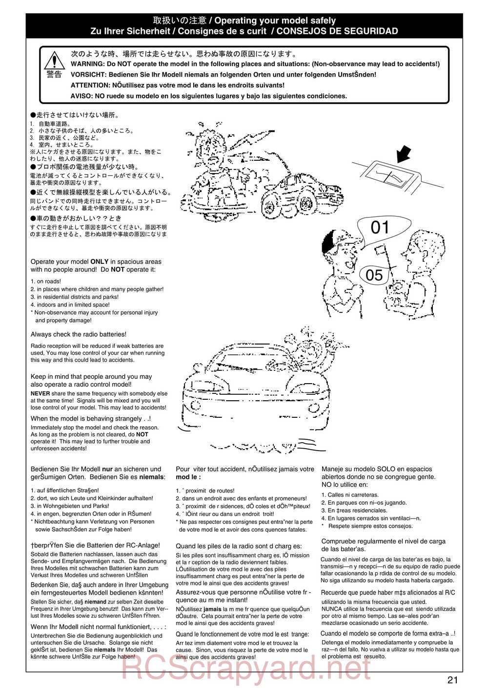 Kyosho - 31092 - GP Ultima RB Racing Sports - Manual - Page 21