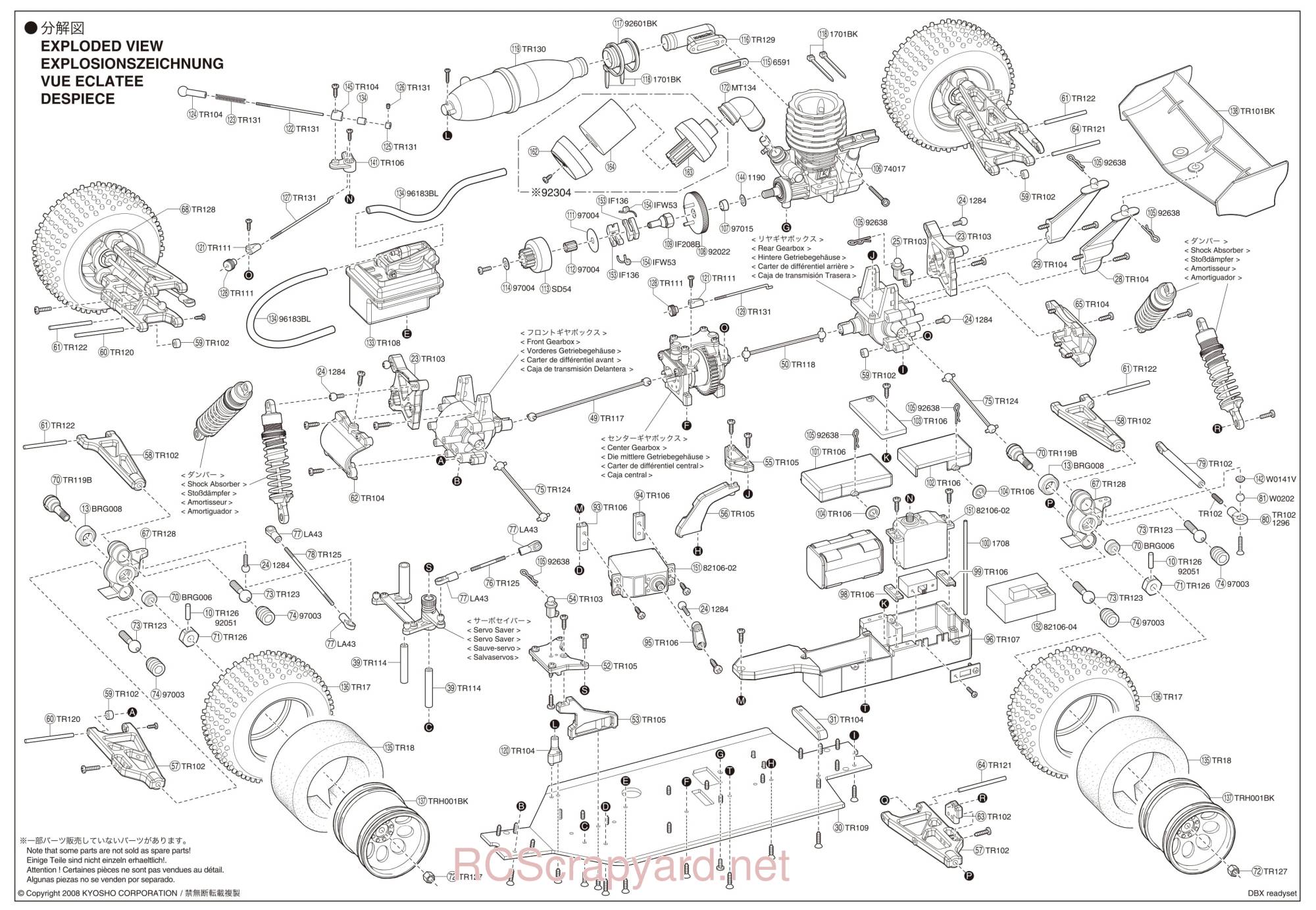 Kyosho - 31096F DBX - Manual - Page 32