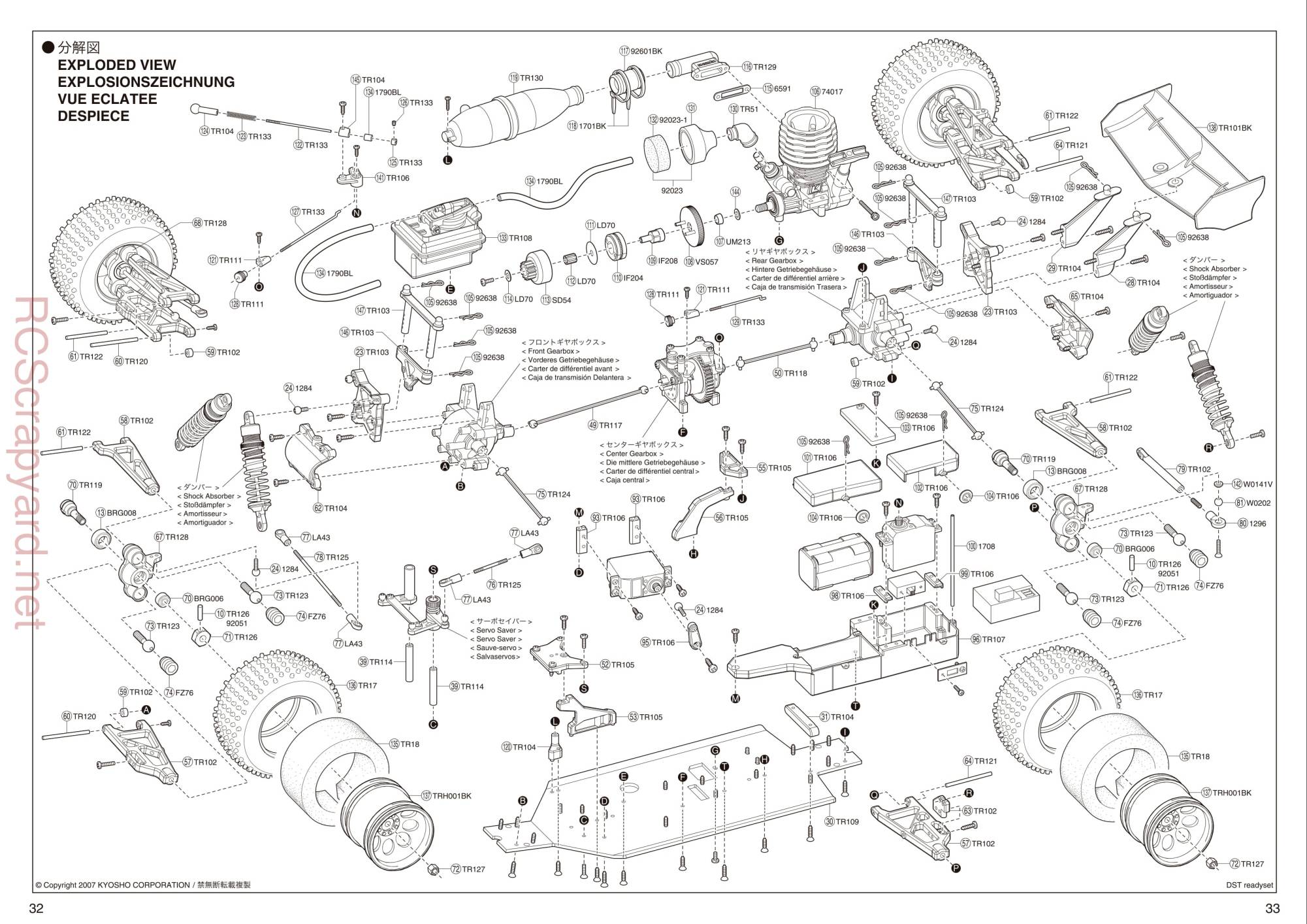 Kyosho - 31097 - DST - Manual - Page 32