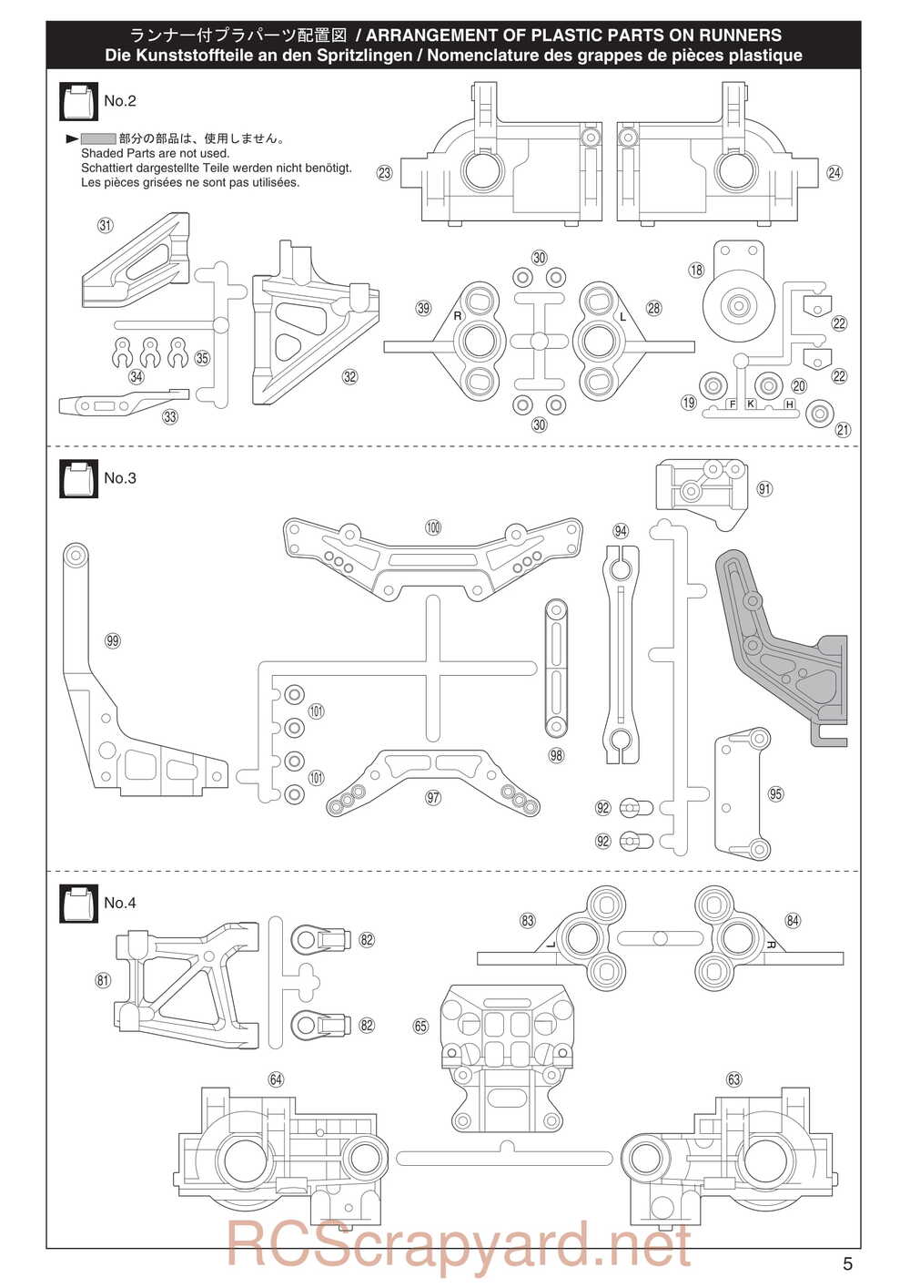 Kyosho - 31122 - V-One S2 - Manual - Page 05