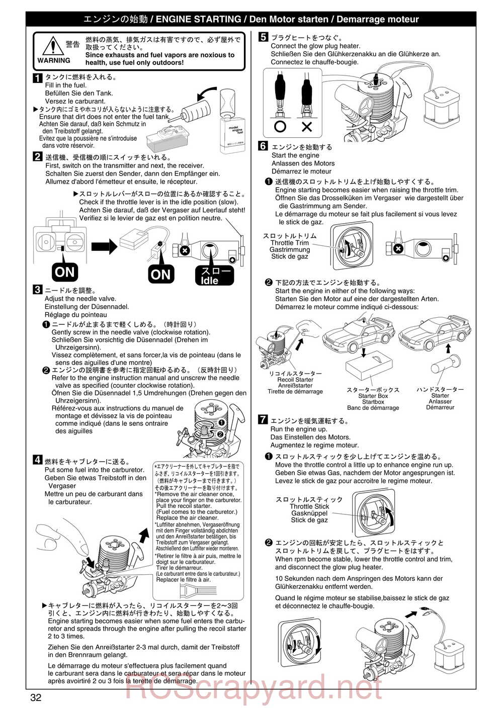 Kyosho - 31122 - V-One S2 - Manual - Page 32