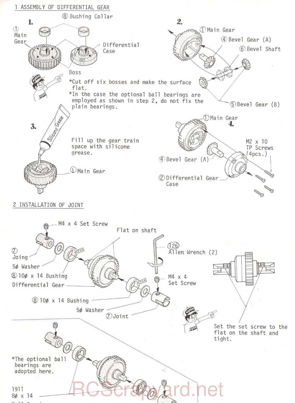 Kyosho - 3115 - Ultima - Manual - Page 04