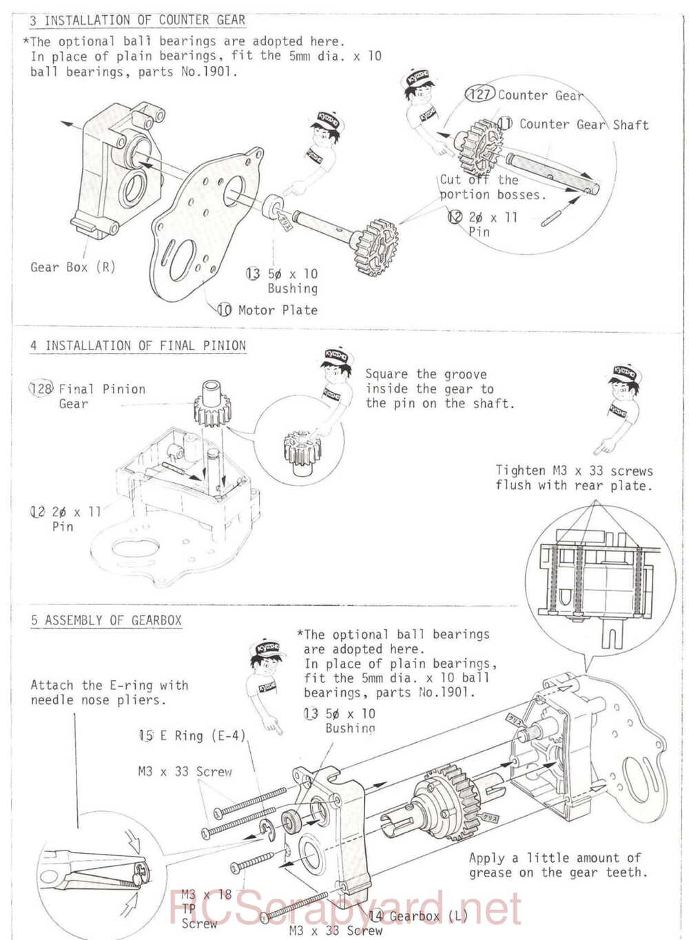 Kyosho - 3115 - Ultima - Manual - Page 05