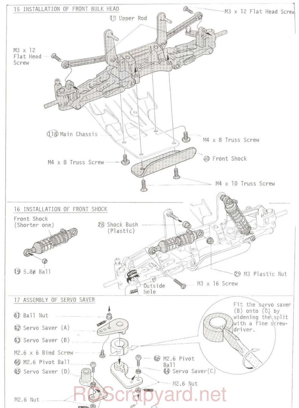 Kyosho - 3115 - Ultima - Manual - Page 10