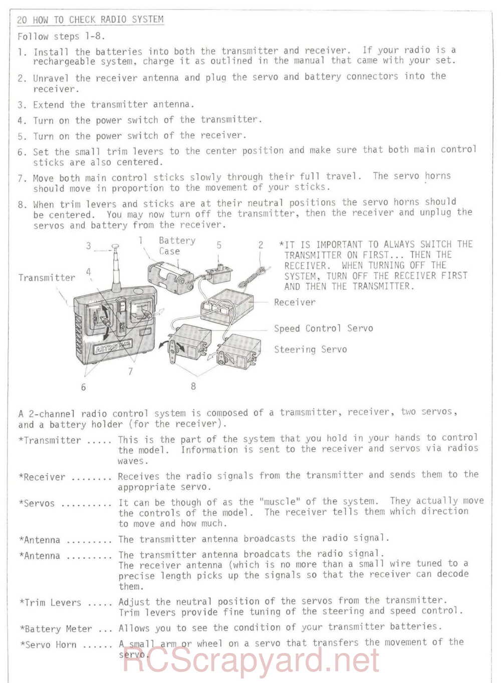 Kyosho - 3115 - Ultima - Manual - Page 12