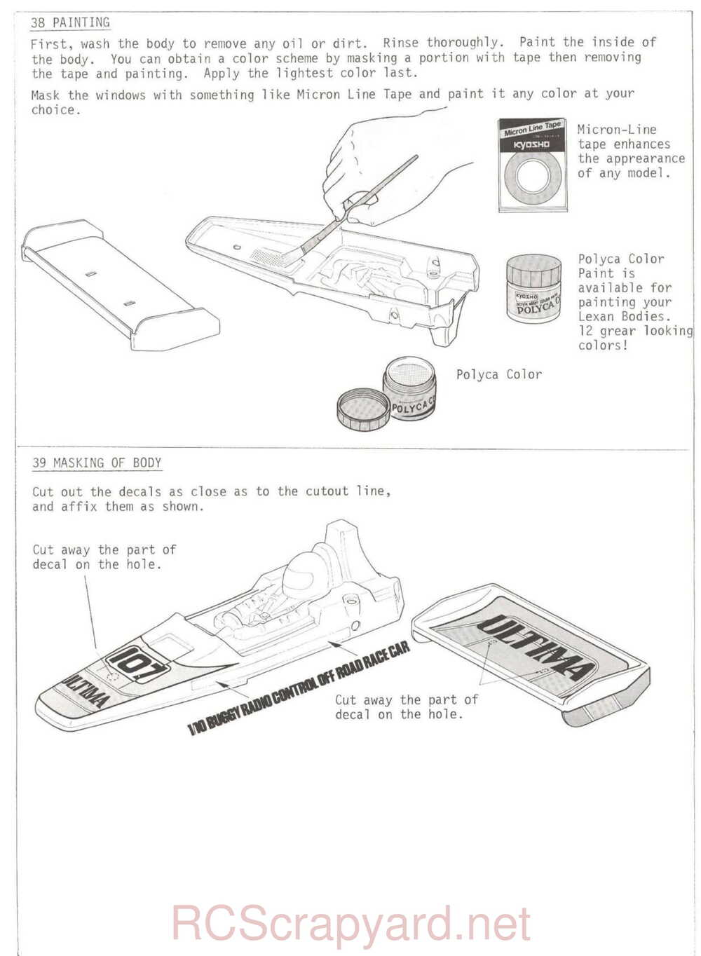 Kyosho - 3115 - Ultima - Manual - Page 21