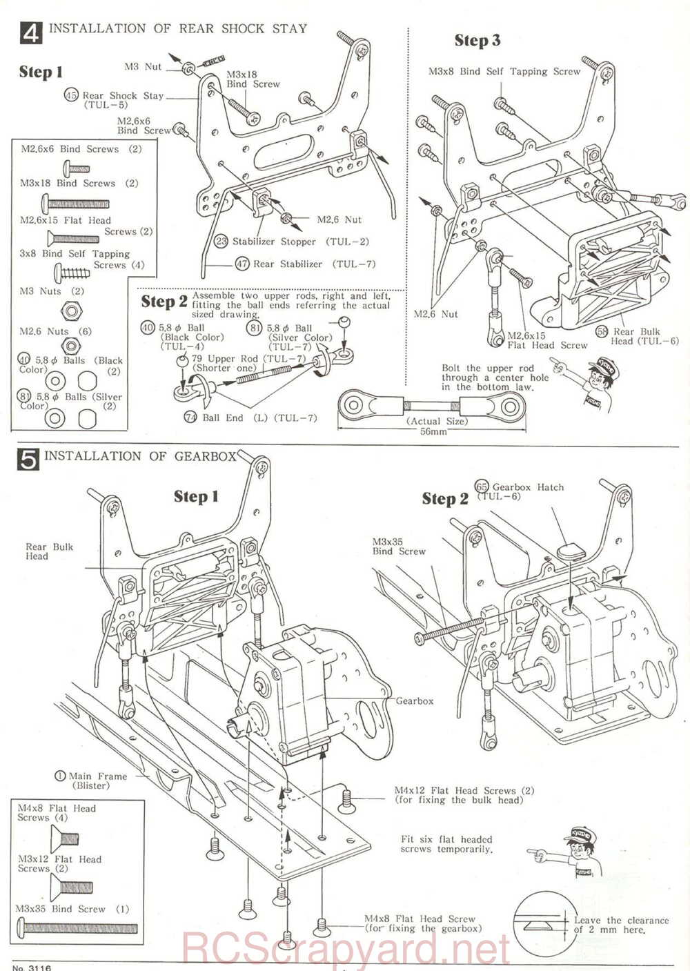 Kyosho - 3116 - Turbo-Ultima - Manual - Page 04
