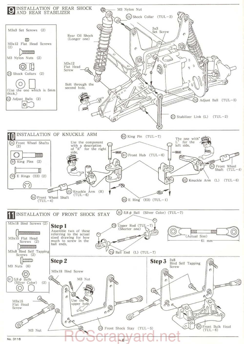 Kyosho - 3116 - Turbo-Ultima - Manual - Page 06