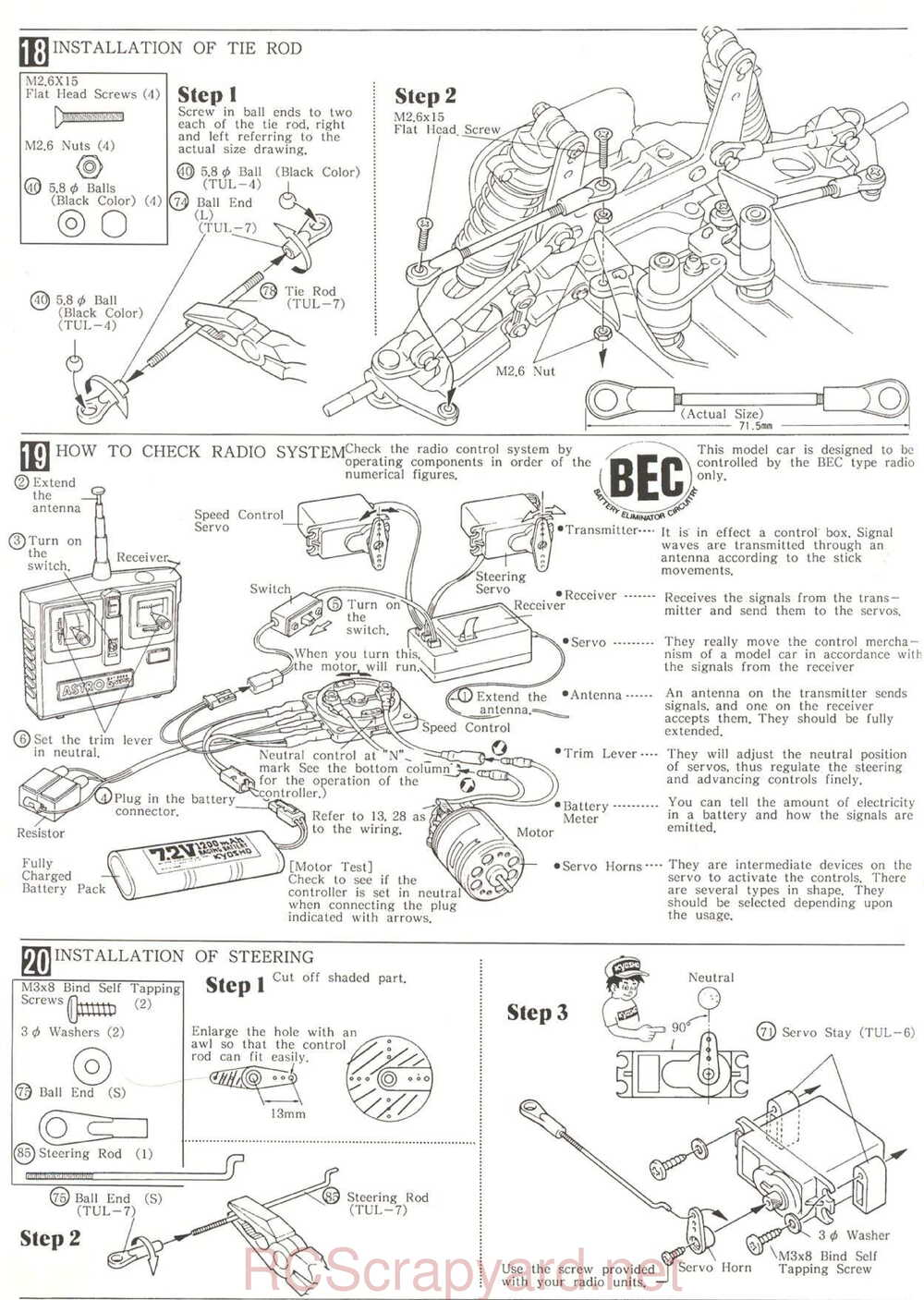 Kyosho - 3116 - Turbo-Ultima - Manual - Page 09