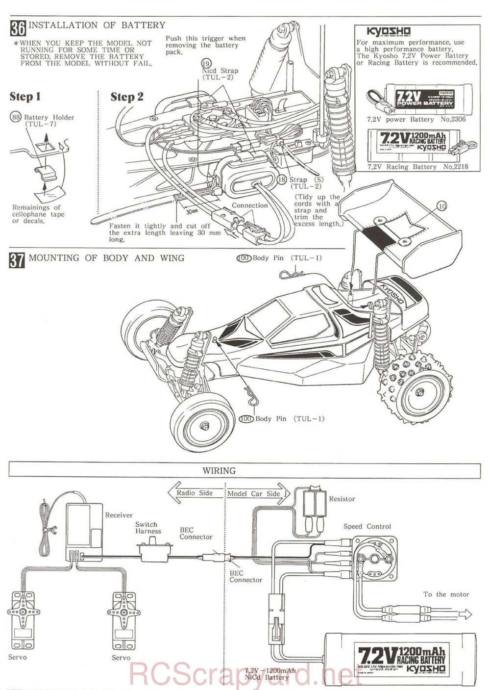 Kyosho - 3116 - Turbo-Ultima - Manual - Page 16