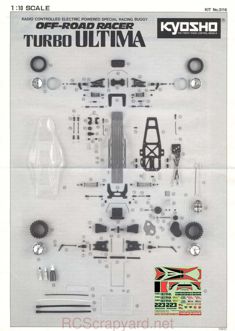 Kyosho - 3116 - Turbo-Ultima - Manual - Page 27