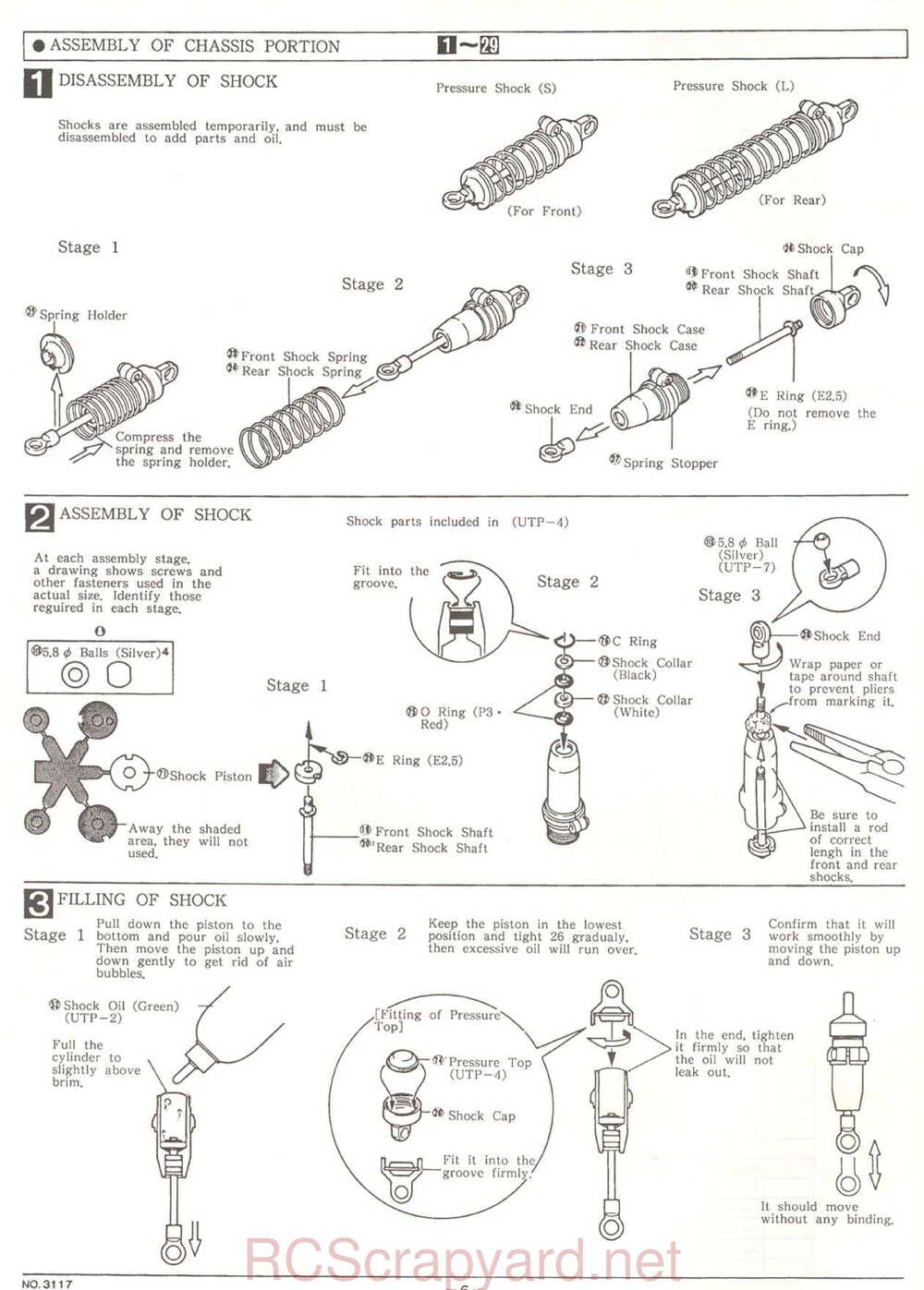 Kyosho - 3117 - Ultima-Pro - Manual - Page 06