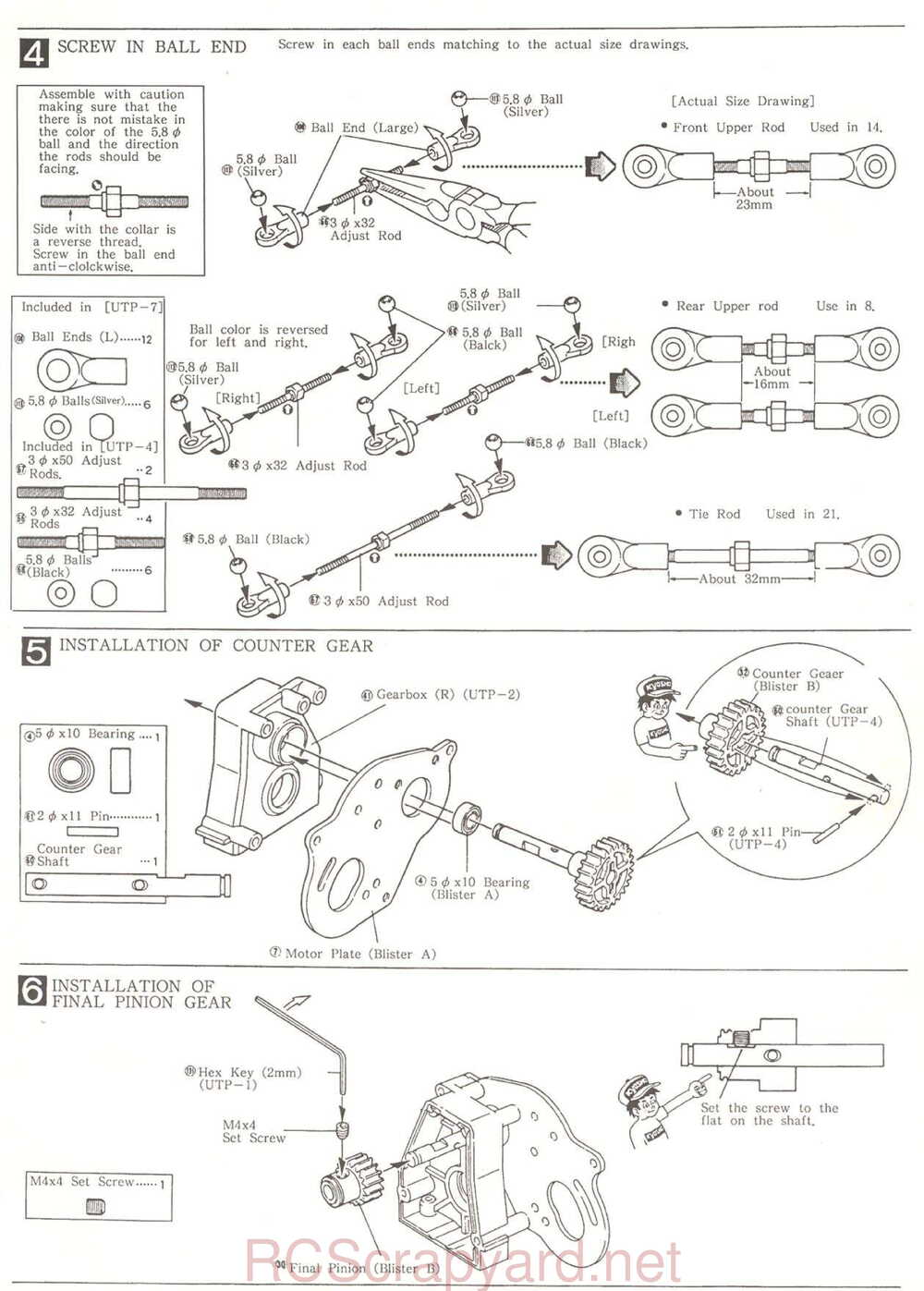 Kyosho - 3117 - Ultima-Pro - Manual - Page 07