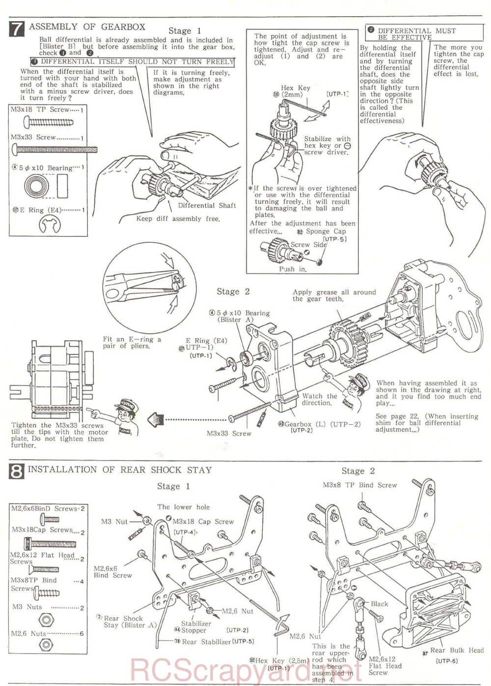 Kyosho - 3117 - Ultima-Pro - Manual - Page 08